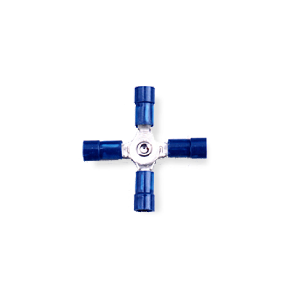 Four-Way Connector, Vinyl Butted Seam