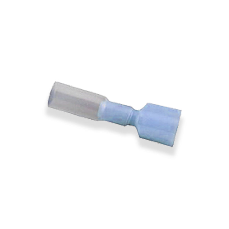 Male Quick Slide, Crimp/Solder/Seal, Vinyl, Fully Insulated