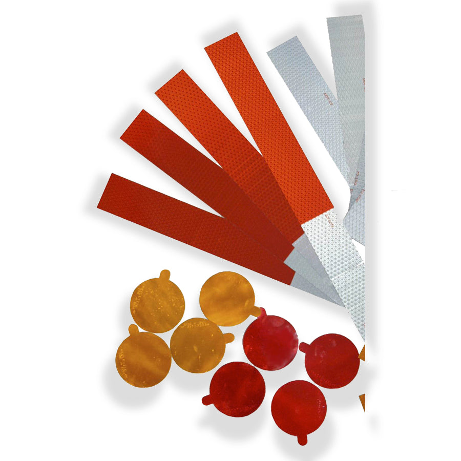 Conspicuity Strips, Red & White