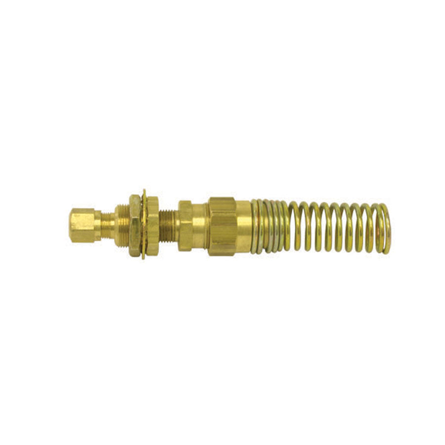Clamping Stud, Bulkhead Fitting with Spring