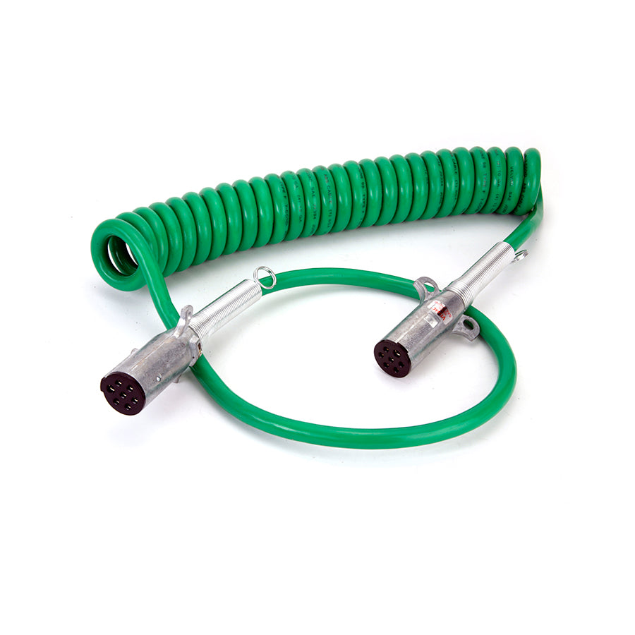 Seven-Way ABS Coiled Cable Assemblies