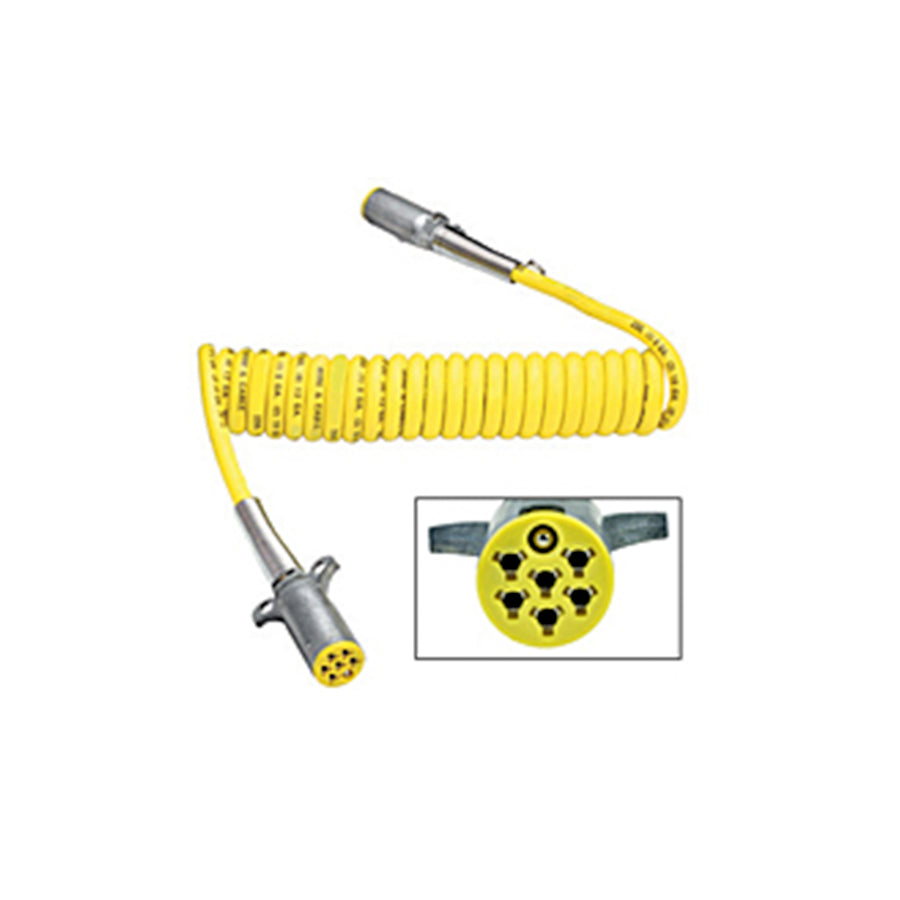 Seven-Way ISO Coiled Cable Assemblies – Shop Velvac
