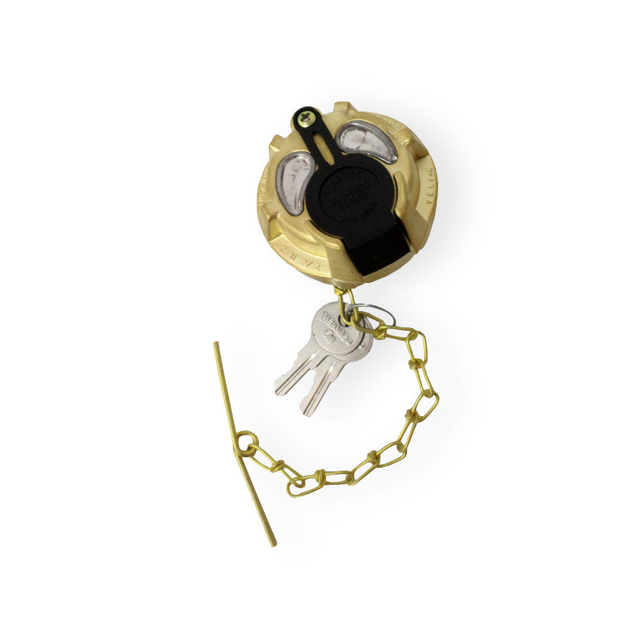 Brass Locking Fuel Cap