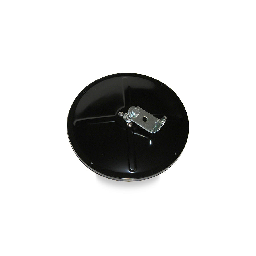 8-1/2" Center Mount Convex Mirror, Black