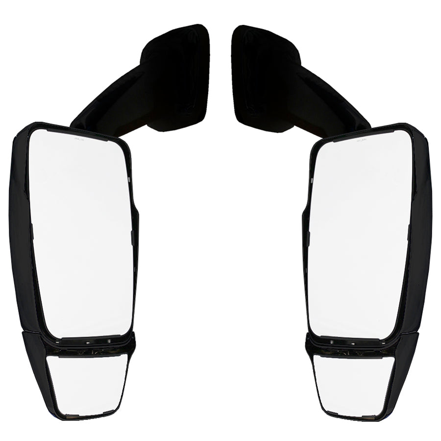 2025 System, Full Glass w/Top Hat-Inverted, Black