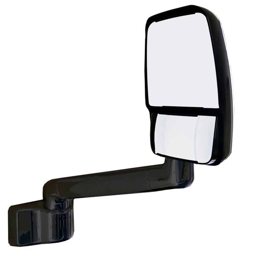 2030 System, Black, 14" Lighted Arm, Passenger Side