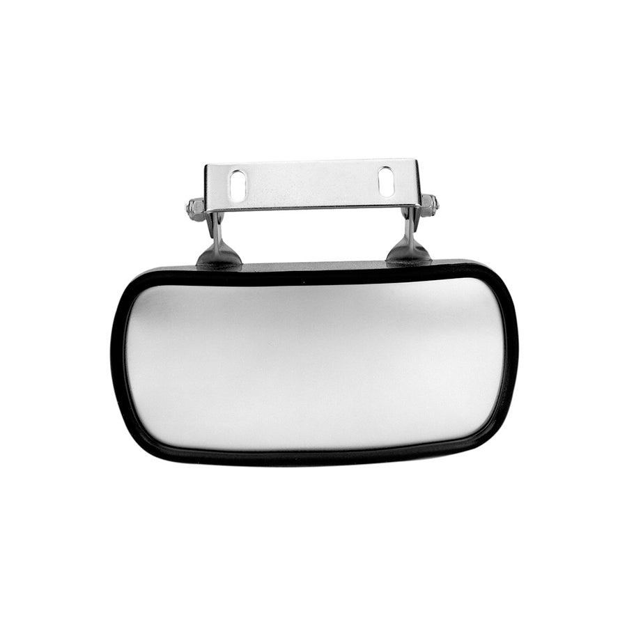 4" x 8" Convex Mirror, Stainless Steel