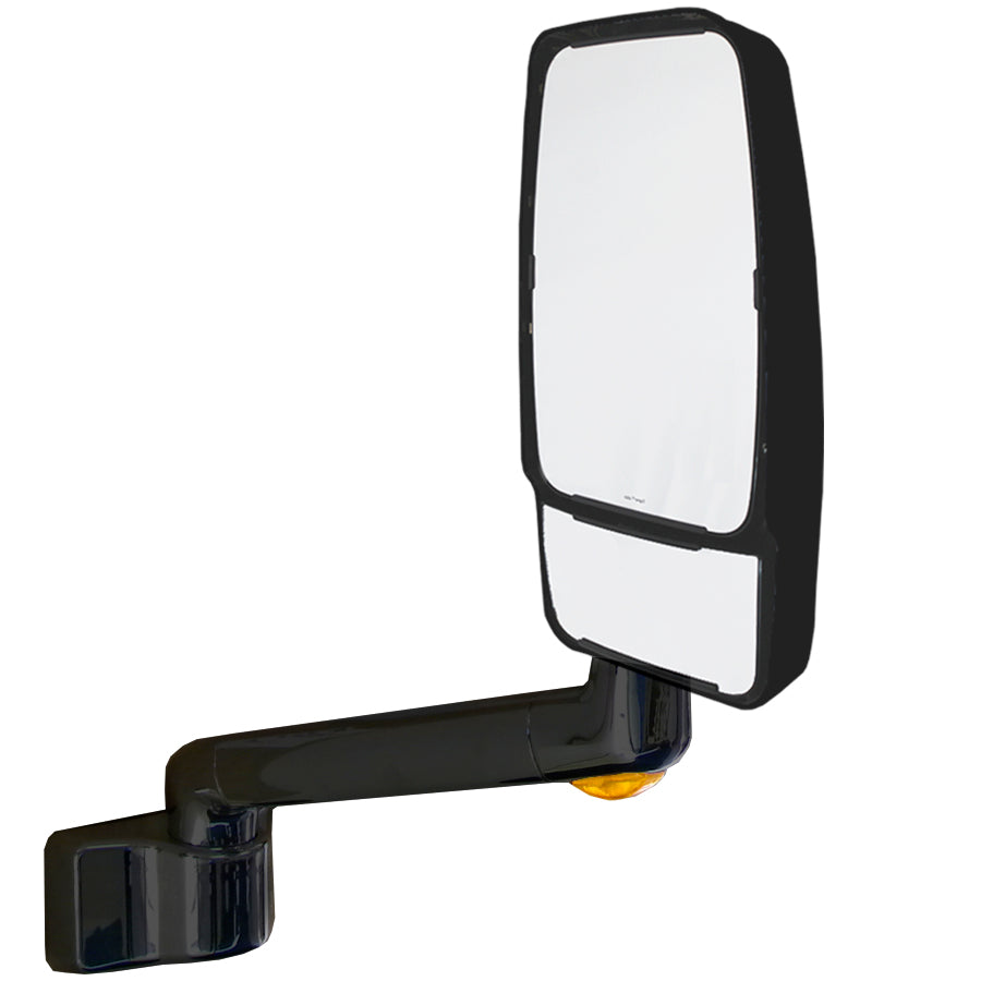 2030 System, Black, 14" Lighted Arm, Passenger Side