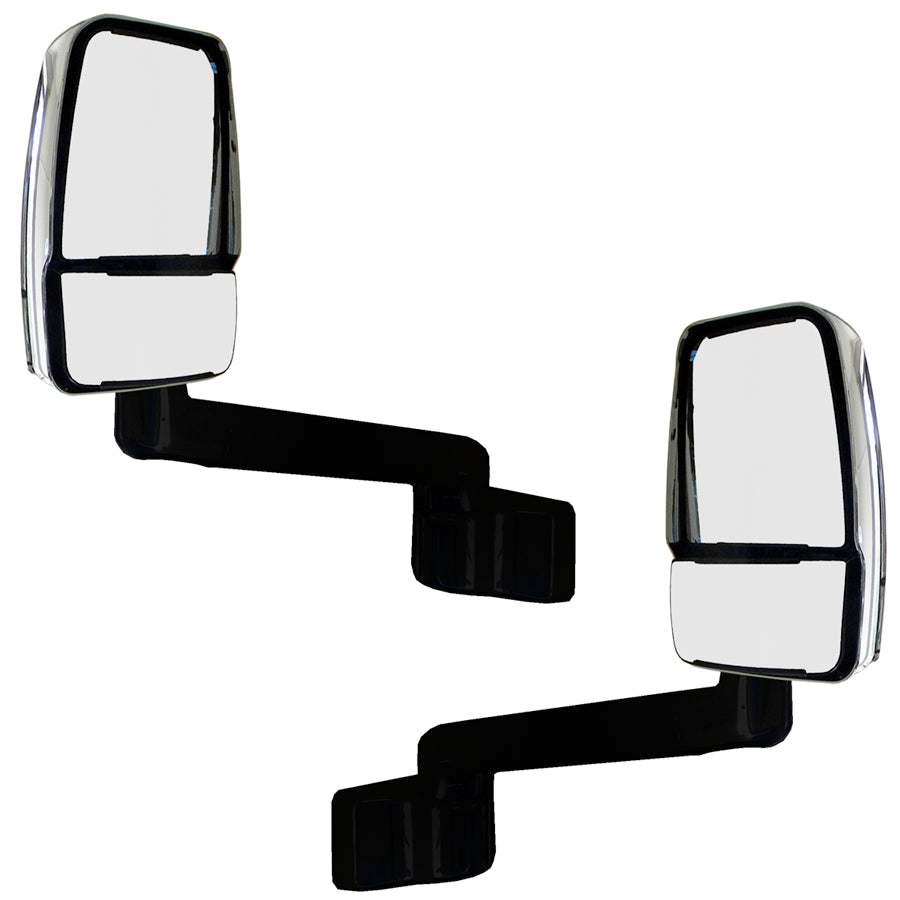 2030 System, Chrome/Black, 8"/14" Lighted Arms