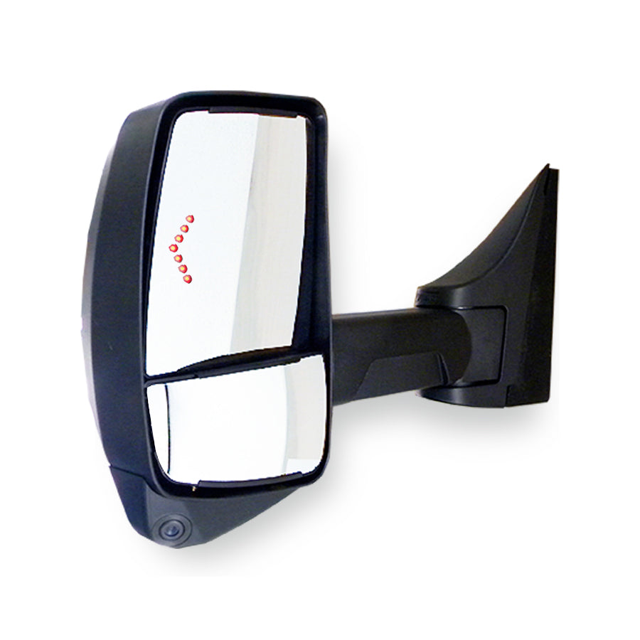 2020XG System, Ford E, 102" Body, Black, Camera, Signal Arrow, Left Side