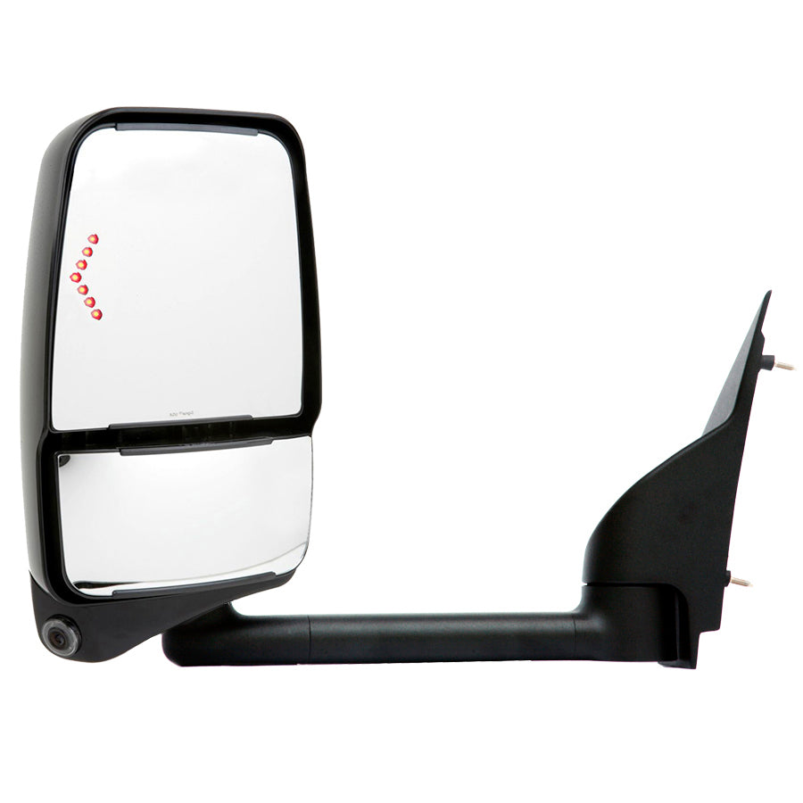 2020 System, Ford E, 96" Body, Black, Camera, Signal, Left Side
