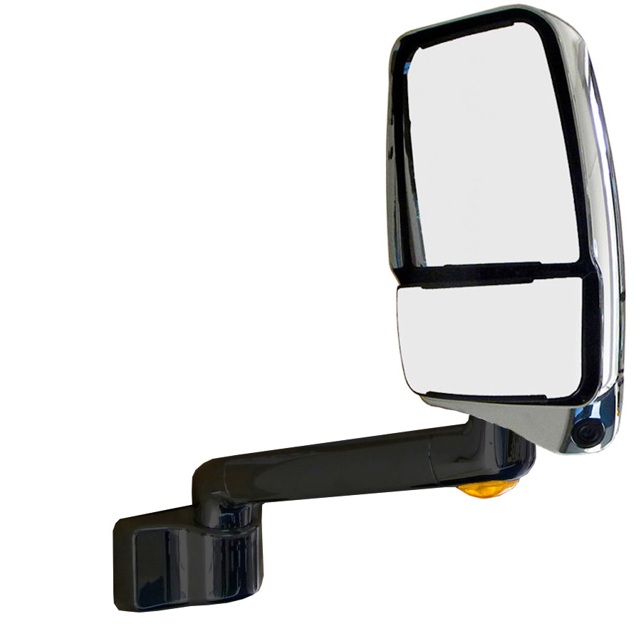 2030 System, Chrome/Black, Camera, 14" Arm, Passenger Side