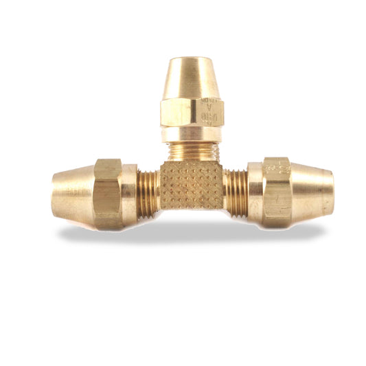 Air Brake Compression Fitting, Tee Thread Branches