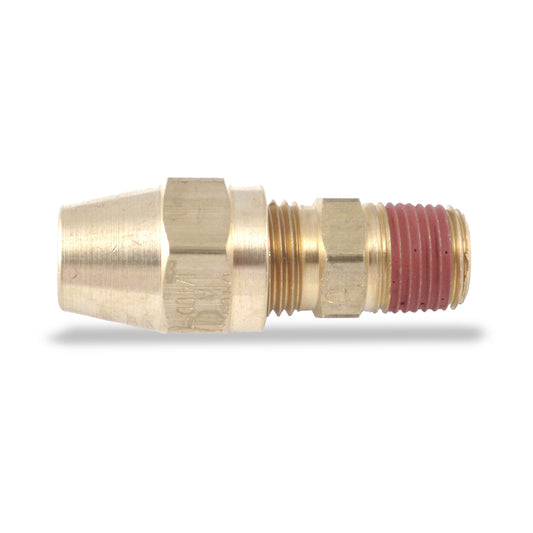 Air Brake Compression Fitting, Male Connector