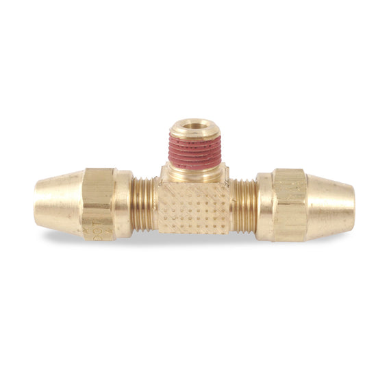 Air Brake Compression Fitting, Tee Thread Branches