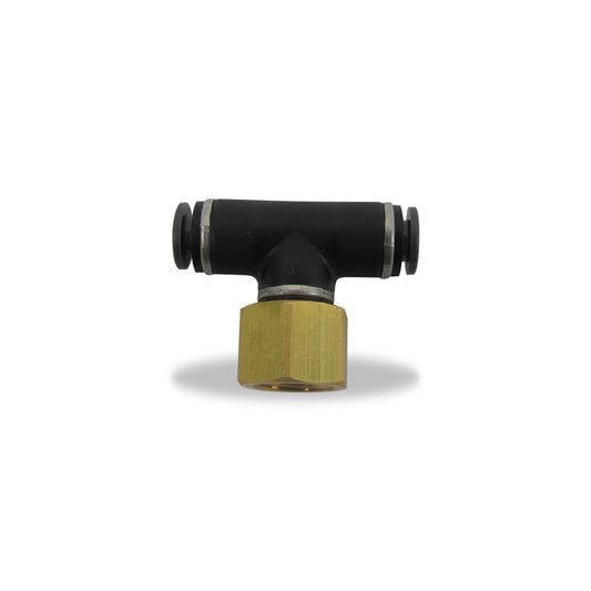 Push-Lock Air Brake Fitting, Female Branch Tee