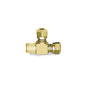 Nylon Air Brake Tube Fitting, Tee Thread Run