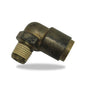 Push-Lock Air Brake Fitting,  90° Male Non-Swivel Elbow