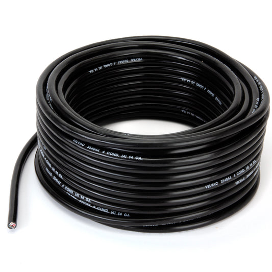 Four-Way Conductor Cable, Black Jacketed