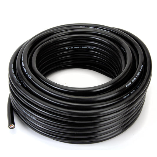 Six-Way Conductor Cable, Black Jacketed