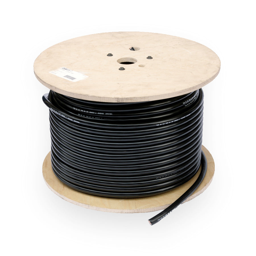 Seven-Way Conductor Cable, Black Jacketed