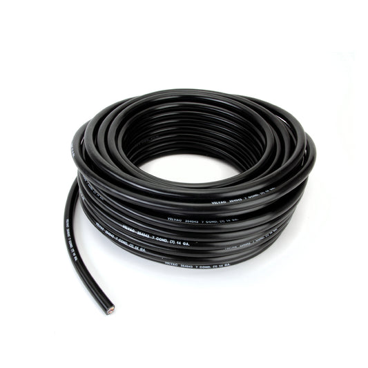 Seven-Way Conductor Cable, Black Jacketed