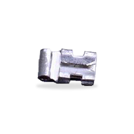 Male Quick Slide, 90° Flag, Butted Seam