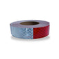 Conspicuity Tape, Red & White Diamond Plate