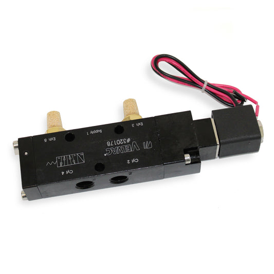 Four-Way Electronic Solenoid Valve