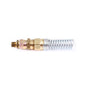 Reusable Air Hose Fitting, Swivel Fitting Assembly with Spring