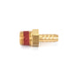 Reusable Air Hose Fitting, Dual Barb Male Fitting