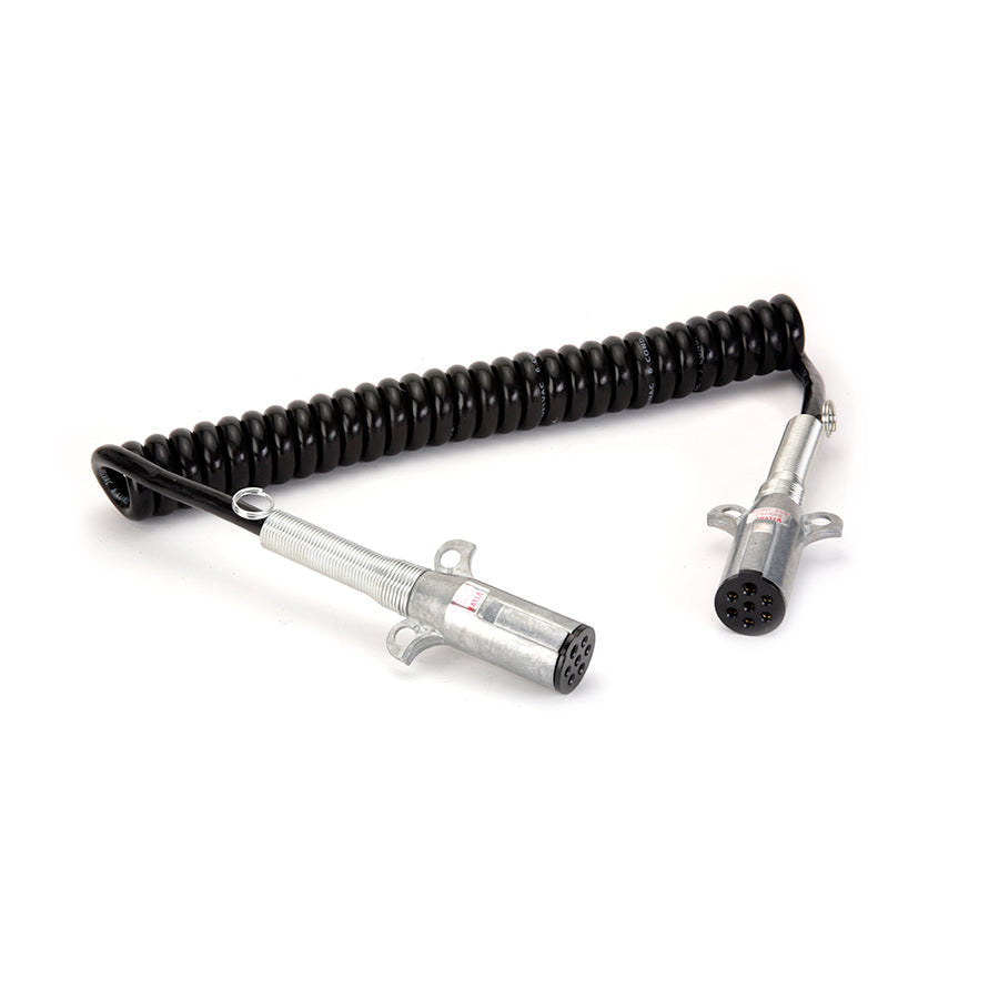 Seven-Way Coiled Cable Assemblies