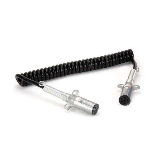 Seven-Way Coiled Cable Assemblies