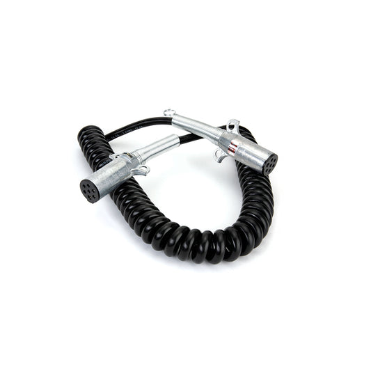 Seven-Way Coiled Cable Assemblies