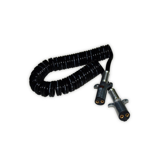 Two Pole Coiled Cable Assemblies