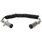 Vertical Two Pole Coiled Cable Assembly