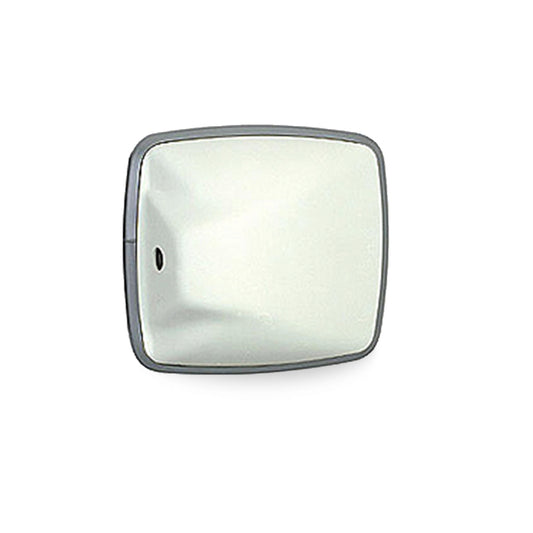 6.5" x 6" Convex, PO White