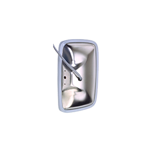6.5" x 10" Flat Glass, Stainless Steel