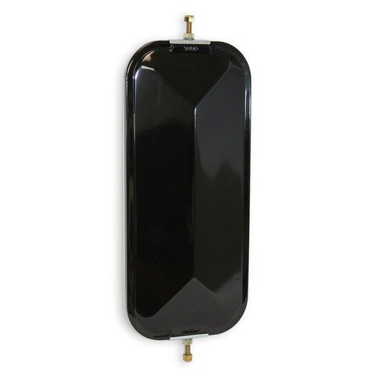 7"x16" Standard Mirror, Black