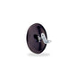 8" Round Convex Mirror, Black