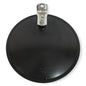 8-1/2" Offset Mount Convex Mirror, Black