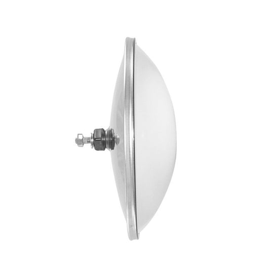8-1/2" Center Mount Wide View Convex Mirror, Stainless Steel