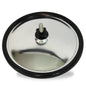6" Center Mount Convex Mirrors with Tube Bracket, Stainless Steel