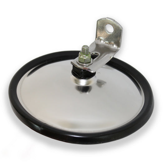 6" Center Mount Convex Mirrors, Stainless Steel