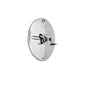 8-1/2" Center Mount Convex Mirror, Stainless Steel