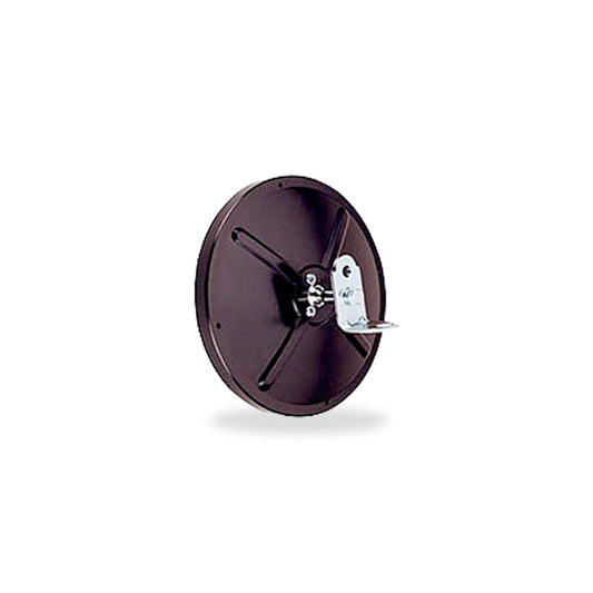 7-1/2" Center Mount Convex Mirror, Black