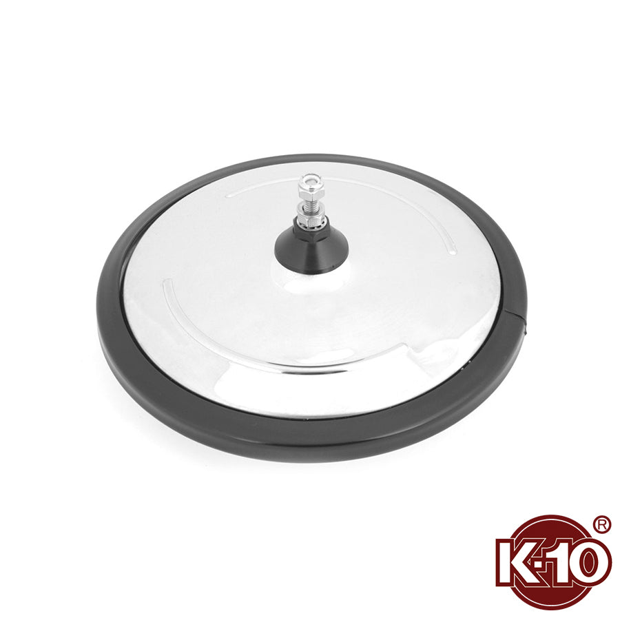 8-1/2" Eyeball Convex Mirror, Stainless Steel