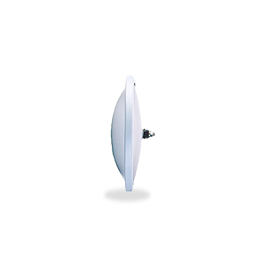 10" Convex Mirror, Post Office White