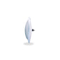 10" Convex Mirror, Post Office White