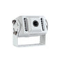 Adjustable Rear View Camera, White Housing